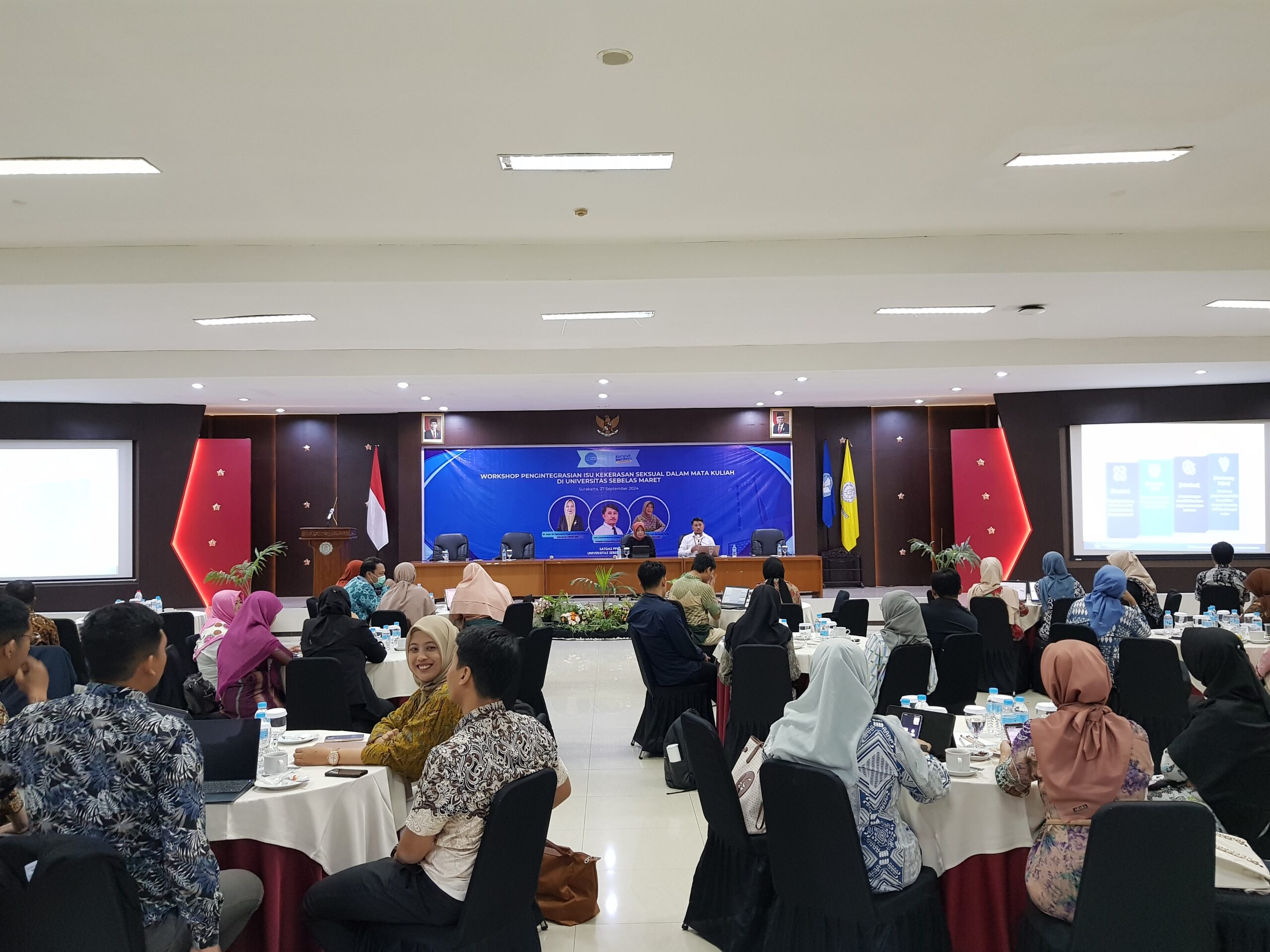 Workshop Integrasi Isu Kekerasan Seksual dalam Mata Kuliah di Universitas Sebelas Maret